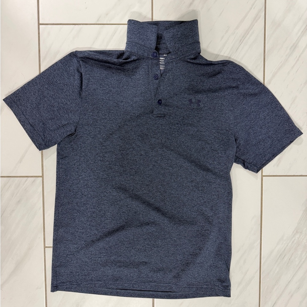 Under Armour Dark Blue Performance Polo